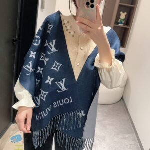 L-New double-sided shawl scarf-039