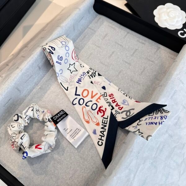 C-New combination silk scarf-042 - Image 2