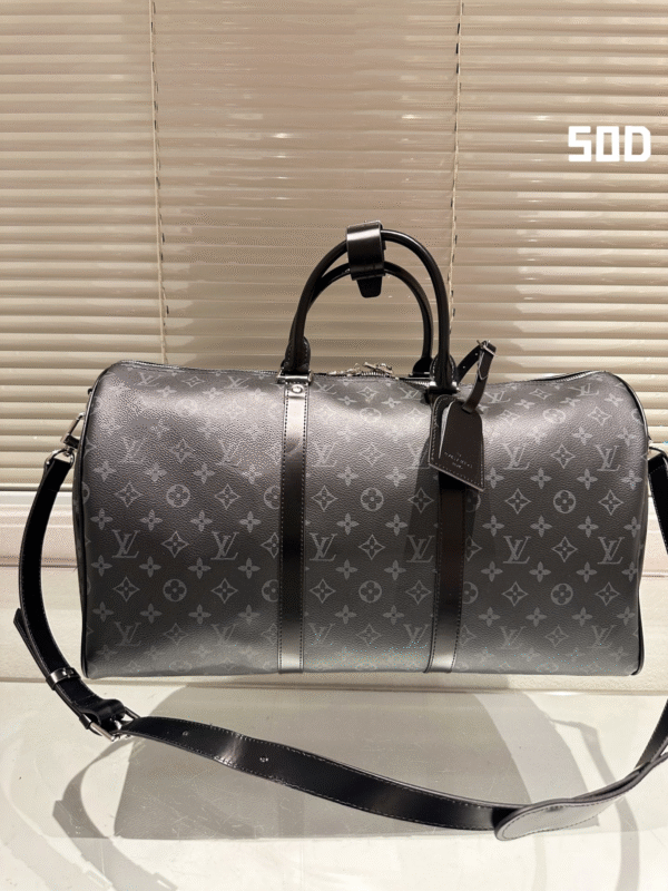 L-Cowhide embossed travel bag-126 - Image 2