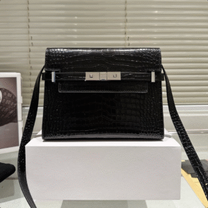 S-Classic crocodile embossed bag-120