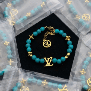 L-Enamel pearl bracelet-0125