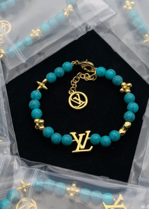 L-Enamel pearl bracelet-0125