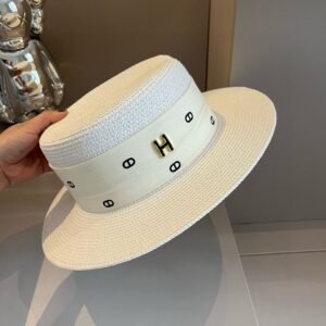 H-New woven straw hat-031