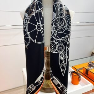 H-New printed handkerchief-046