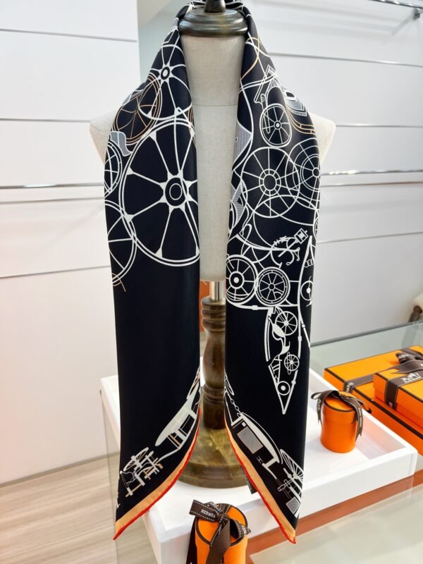 H-New printed handkerchief-046