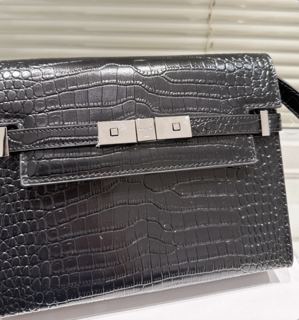 S-Classic crocodile embossed bag-120 - Image 2