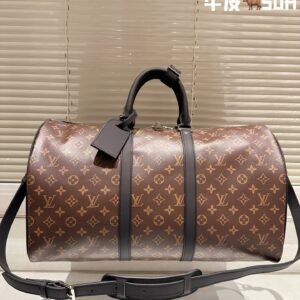 L-Cowhide embossed travel bag-126