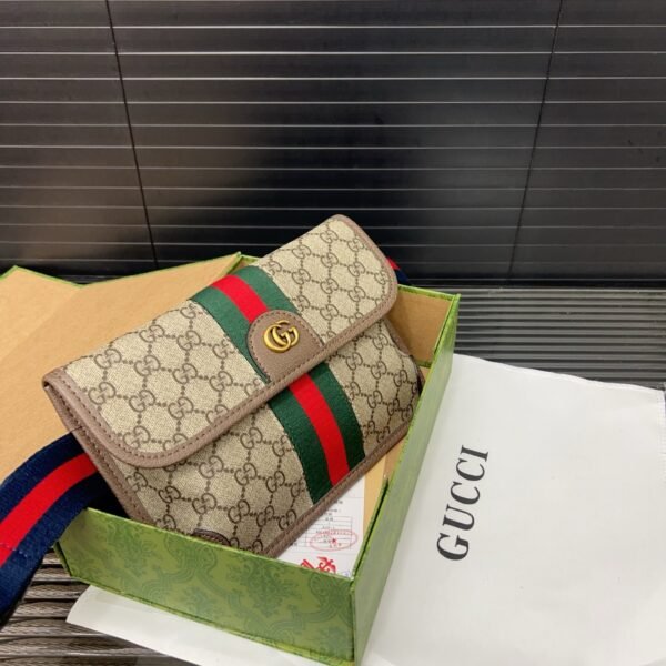 G-Colored belt, single-shoulder crossbody bag-134