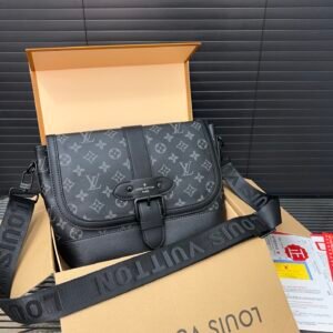 L-Classic printed crossbody bag-137