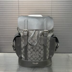 C-Hudson flip-top drawstring backpack-144