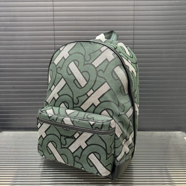 B-Classic exclusive logo jacquard canvas backpack-156 - Image 2