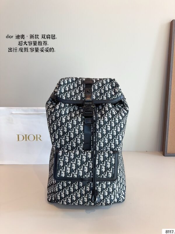 D-Classic double-shoulder bag-163
