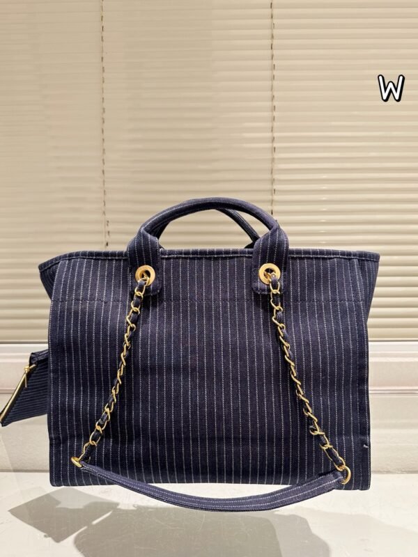 C-Classic chanel-style beach bag-167 - Image 2