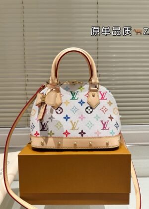 AL-Classic Cowhide Shell Bag-182