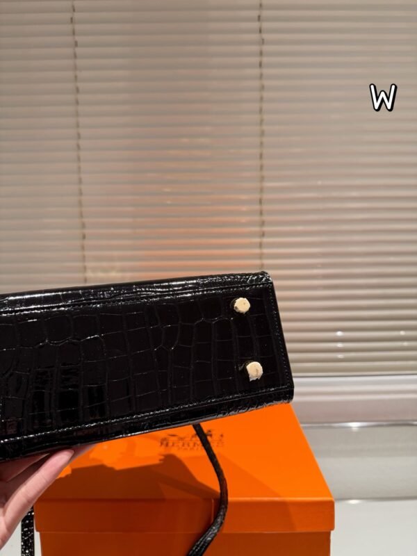 Classic Crocodile Print Bags-1101 - Image 5