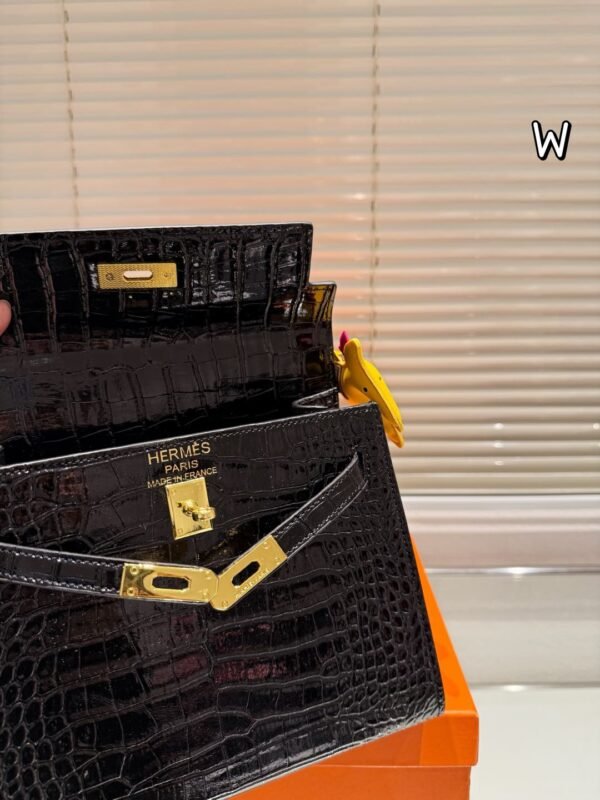 Classic Crocodile Print Bags-1101 - Image 3