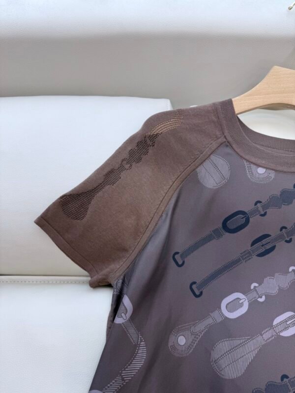 H-New Knit Sweater Silk Print-201 - Image 6