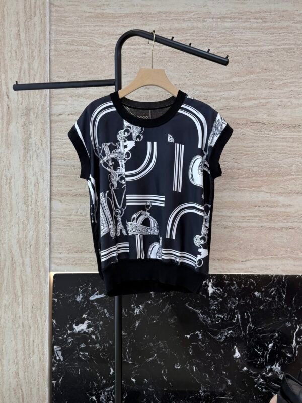 H-Silk Printed Top-202 - Image 3