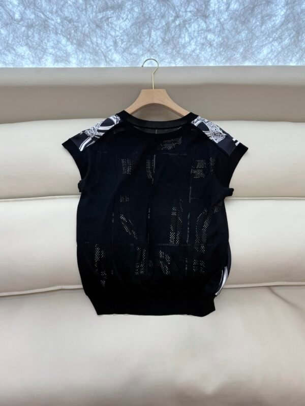 H-Silk Printed Top-202 - Image 6