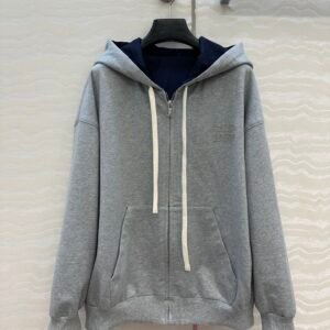 M-Classic Hooded Sweatshirt Jacket-217