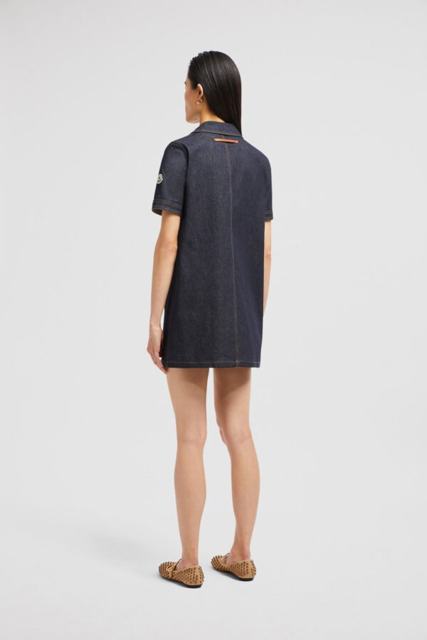 M-Vintage Denim Washed Dress218 - Image 3