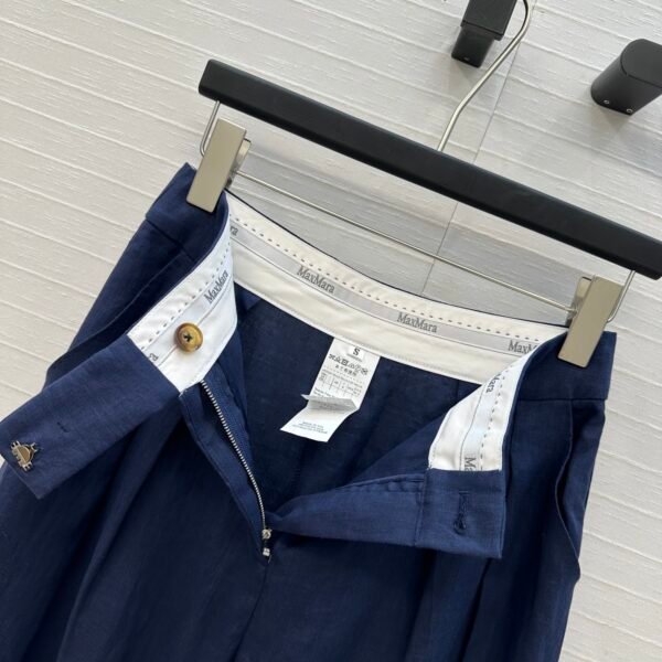 M-New Linen Suit Pants-221 - Image 2
