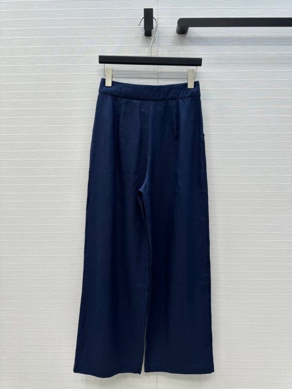 M-New Linen Suit Pants-221 - Image 3