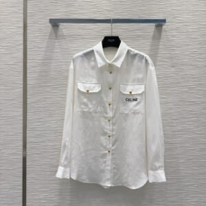 C-Simple old money style linen shirt-223