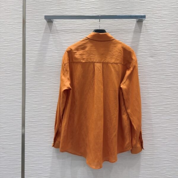 C-Simple old money style linen shirt-223 - Image 6