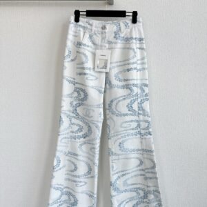 C-New style water pattern jeans-227