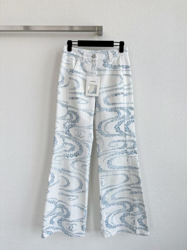 C-New style water pattern jeans-227