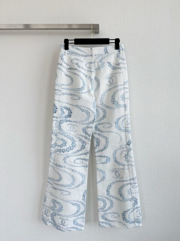C-New style water pattern jeans-227 - Image 2