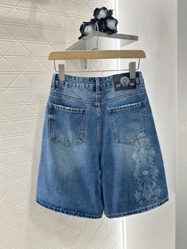 C-New denim shorts-233 - Image 2