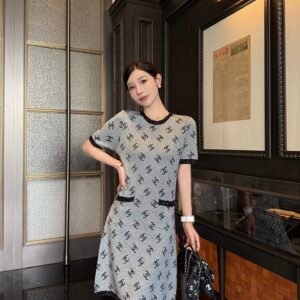C-Popular short-sleeved skirt-239