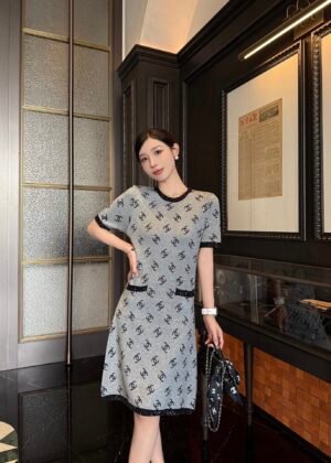 C-Popular short-sleeved skirt-239