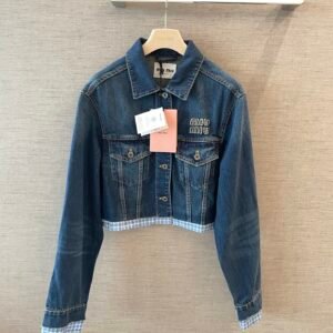 M-New classic jacket denim coat-256