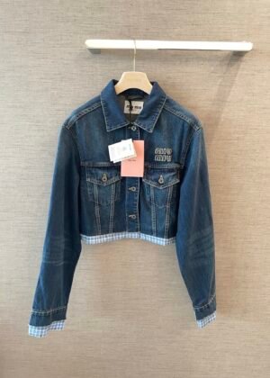M-New classic jacket denim coat-256