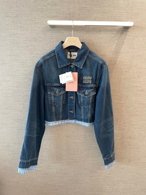 M-New classic jacket denim coat-256