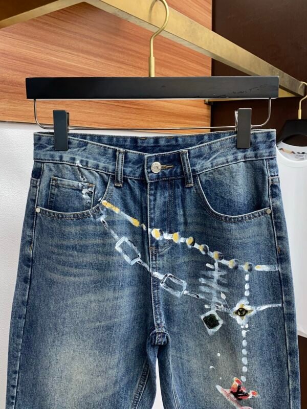 L-New casual denim shorts-261 - Image 2