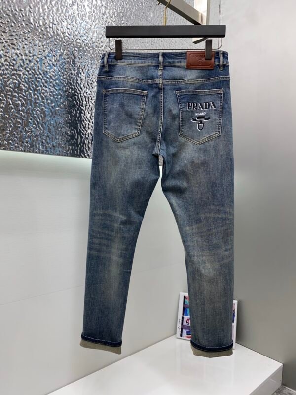 P-New top casual men's jeans-271 - Image 3