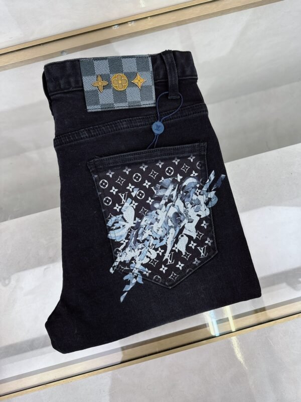 L-New men's casual jeans-282