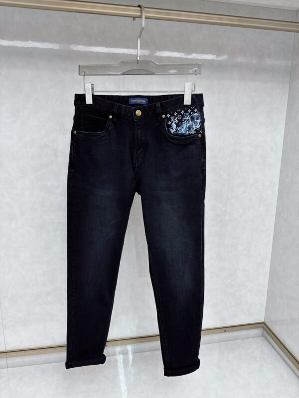 L-New men's casual jeans-282 - Image 2
