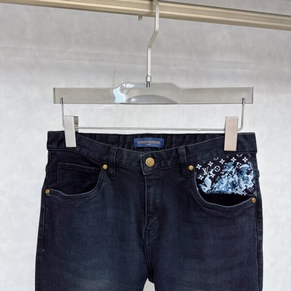 L-New men's casual jeans-282 - Image 4