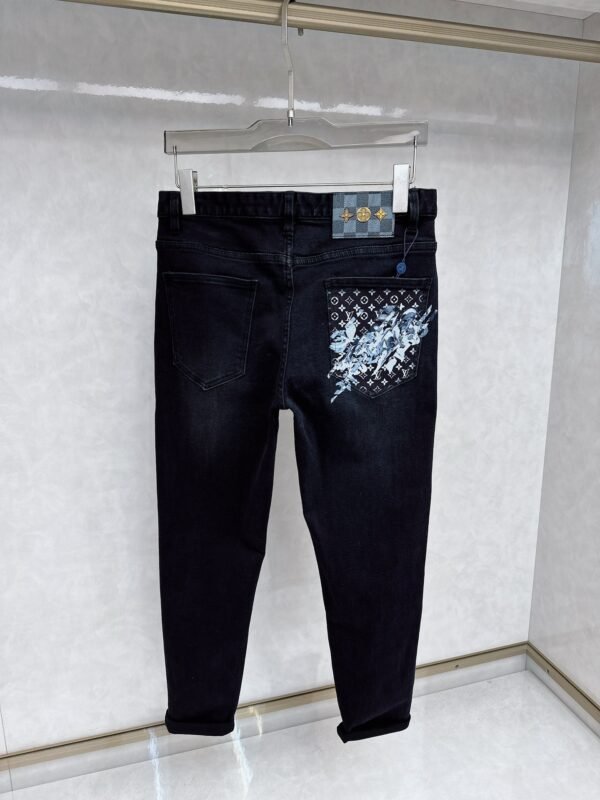 L-New men's casual jeans-282 - Image 3