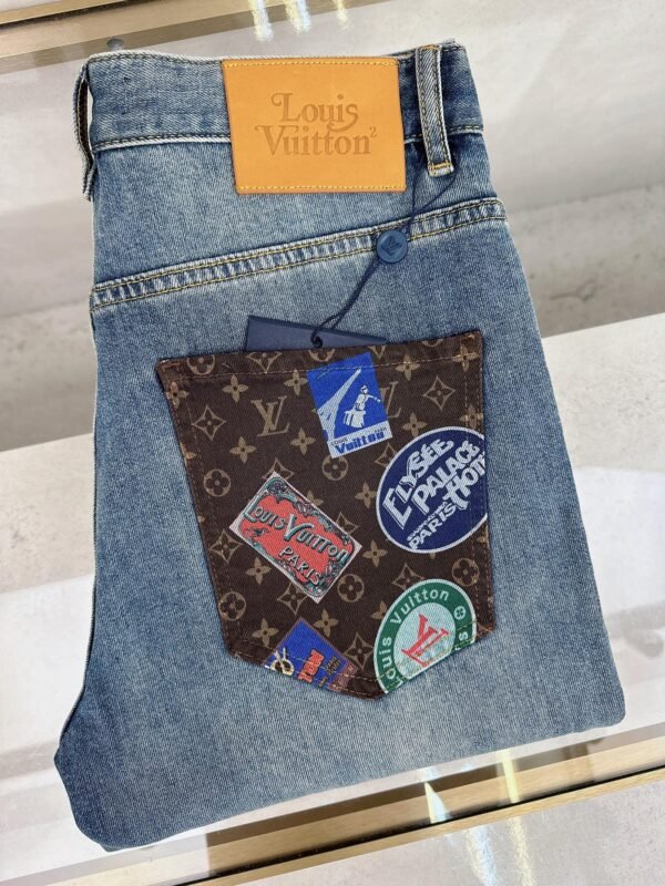 L-New men's casual jeans-282 - Image 2
