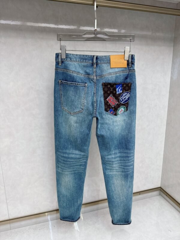 L-New men's casual jeans-282 - Image 3