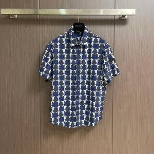 M-Classic men's printed short-sleeved shirt-283