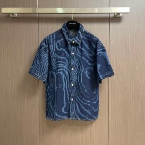 L-Classic men's printed short-sleeved shirt-284