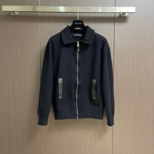 L-Classic Wool Zipper Cardigan-292
