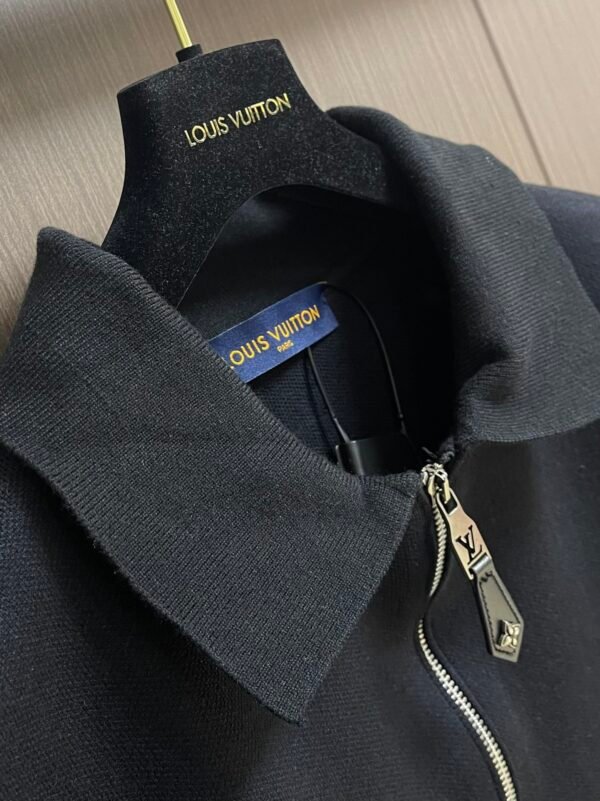 L-Classic Wool Zipper Cardigan-292 - Image 3
